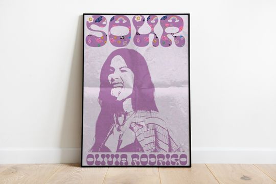 Discover Deja Vu Sour Poster, Music Video Poster, Olivia Rodrigo Poster