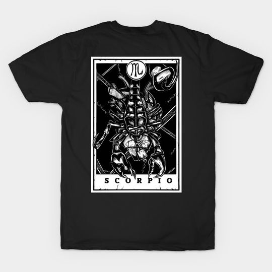 Discover Scorpio Zodiac Tarot - Scorpio - T-Shirt