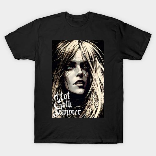Discover Hot Goth Summer - Hot Goth Summer - T-Shirt