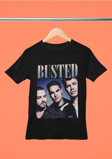 Discover Busted Band T-Shirt - Perfect for 2023 Tour, Music Enthusiasts & Concert Nights
