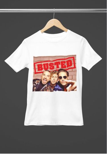 Discover Busted 2023 Tour T-Shirt, Perfect for Concert & Music Lovers