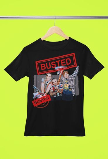 Discover Busted T-Shirt 2023n, Perfect for Music Lovers & Concert Nights