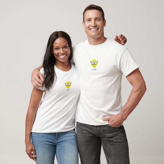 Discover 'Enlightened Beings Club' White T-Shirt