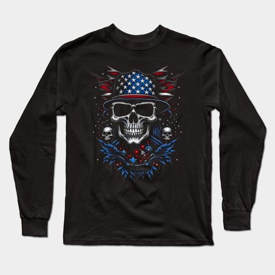 Discover Hot Ghoul Summer Pastel Goth Gothic Funny Halloween Skeleton Long Sleeve