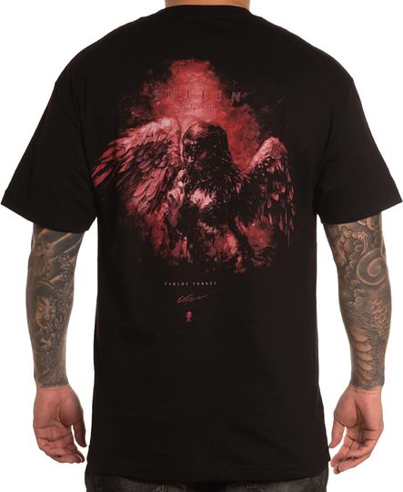 Discover Sullen Art Collective Torres Angel Short Sleeve Standard Fit Graphic