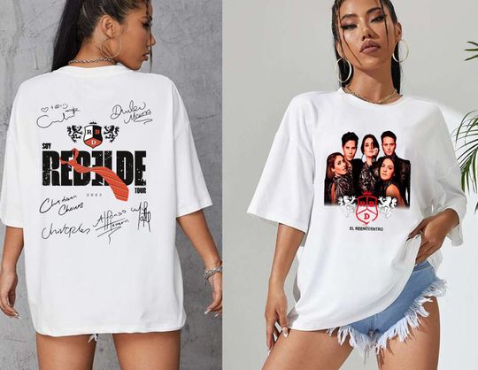 Discover Soy Rebelde Tour 2023 Shirt RBD Double Sided T-shirt