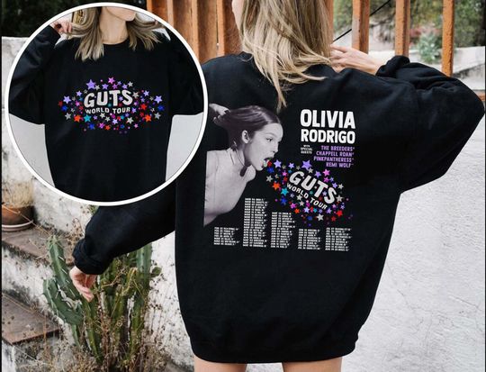 Discover Olivia Rodrigo Guts Aesthetic Sweatshirt