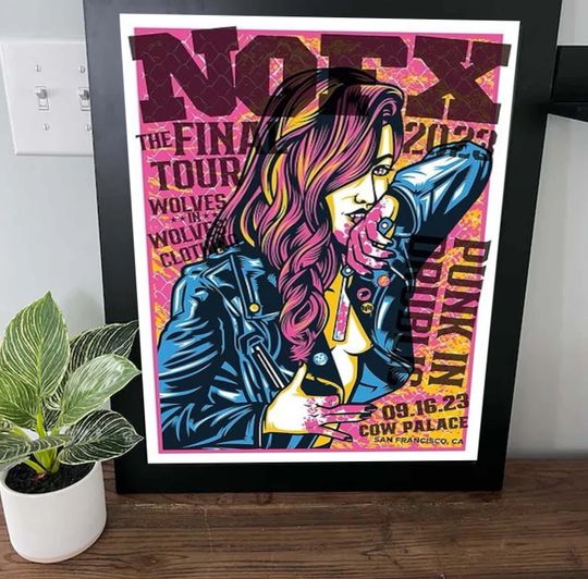 Discover NOFX September 16, 2023 San Francisco CA Poster