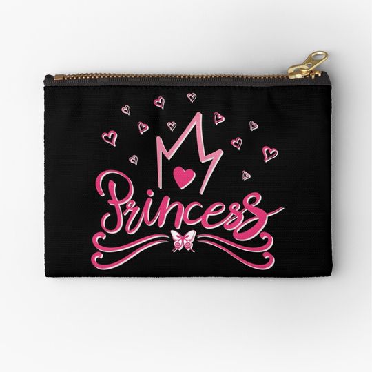 Discover Heart princess hearts children's birthday Cosmetic Bag, Gift For Her