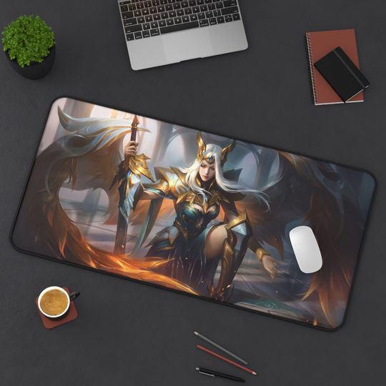 Discover League of Legends Kayle Gaming Mousepad - Gift for Lol Gamer Desk Mat