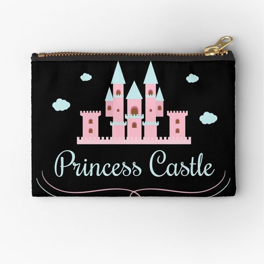 Discover Fairytale castle princess Cosmetic Bag, Gift For Her