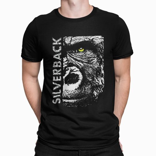 Discover Silverback Gorilla T-Shirt, Fun Ape Monkey Shirt