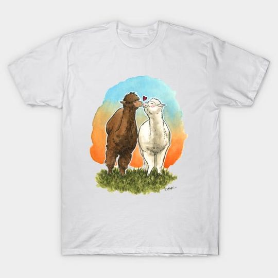 Discover Alpaca's Love - Alpaca - T-Shirt