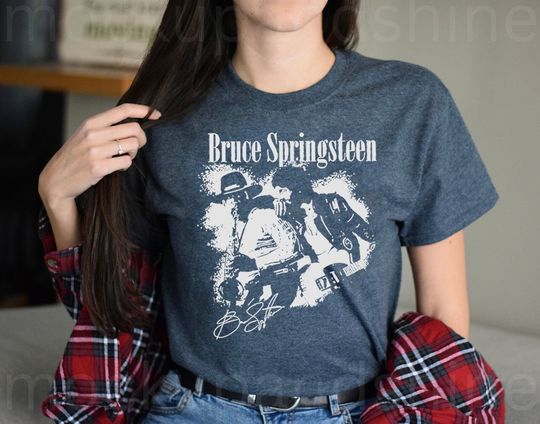 Discover Bruce Springsteen Born in the USA World Tour Shirt