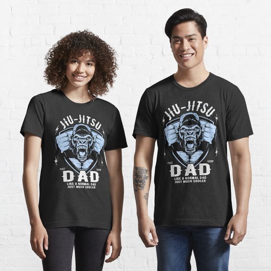 Discover Jiu Jitsu Dad Gorilla Edition - Cool Jiu Jitsu Essential T-Shirt