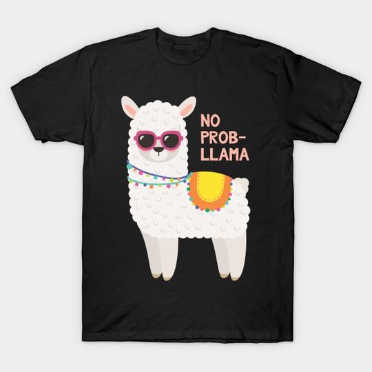Discover Funny Llama T-Shirt