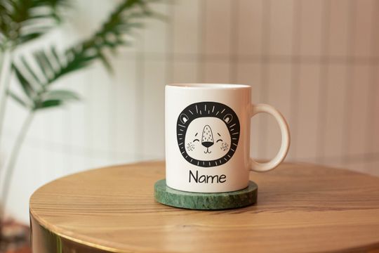 Discover Personalized Lion Mug with Name, Custom Name Mug