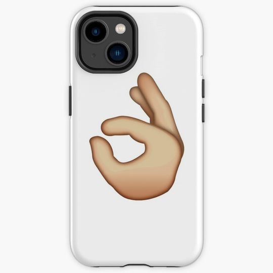 Discover Ok Emoji iPhone Case