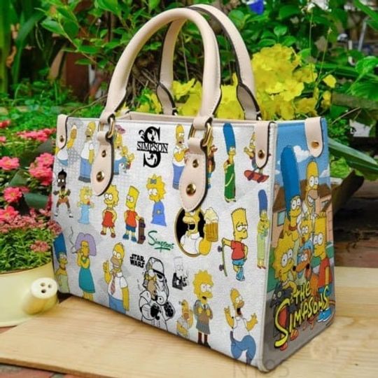Discover The Simpsons Leather Handbag,The Simpsons Leather Bag