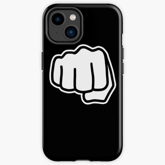 Discover Bro Fist Bump Knuckles Emoji iPhone Case