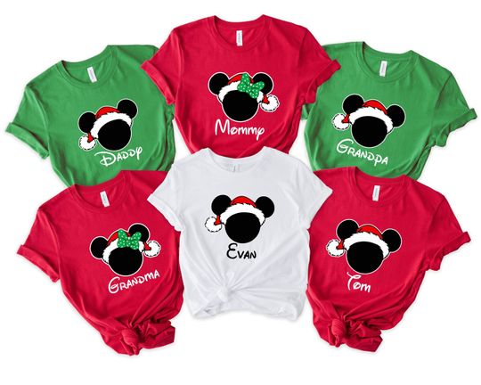 Discover Christmas Family Vacation T-Shirt Collection