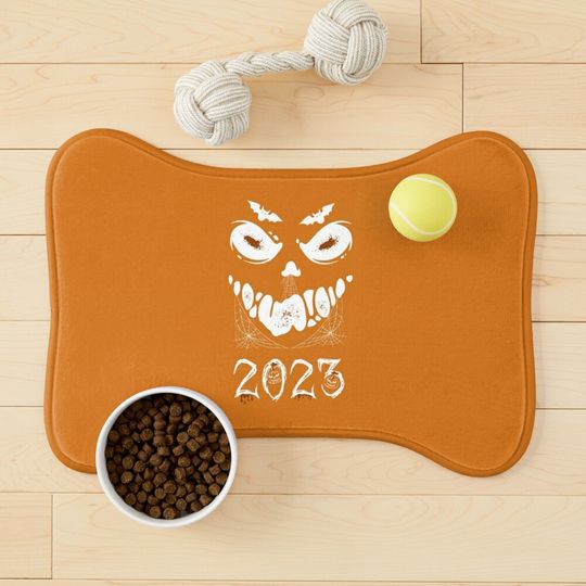 Discover Happy Halloween 2023 Pet Mat