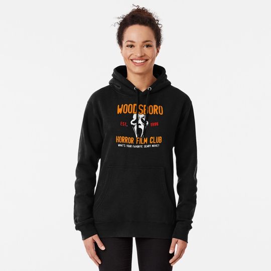 Discover Scream Ghostface Woodsboro Horror Film Club Horror Movie Hoodie