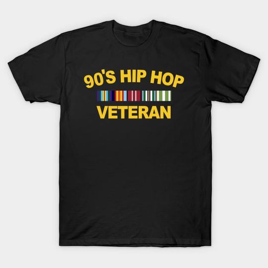 Discover 90's Hip Hop Veteran - Hip Hop Gift - T-Shirt