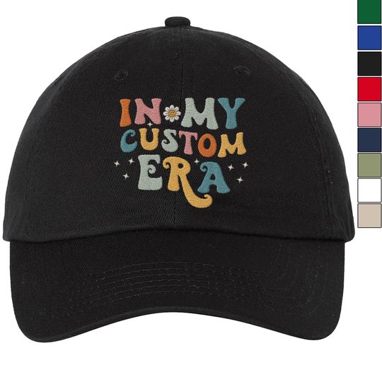 Discover Embroidered In My Era Custom hat, Custom In My Era Cap