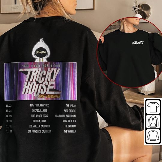Discover Xikers Kpop Sweatshirt, Tricky House First Encounter World Tour Merch