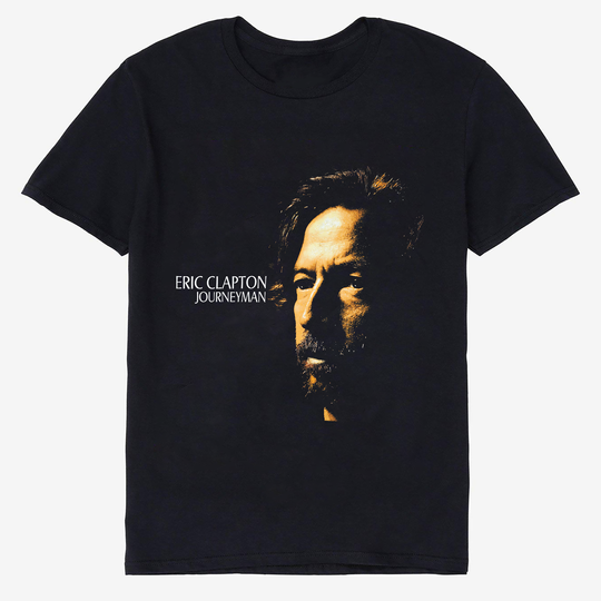 Discover Eric Clapton 1990 Journeyman World Tour T Shirt