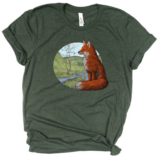 Discover Red Fox Shirt - Cute Gift for Fox Lovers