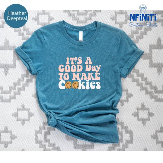 Discover Cookie Theme Baker Shirt: Perfect for Baking Moms