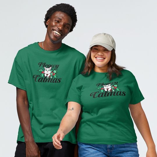 Discover meowy christmas Classic T-Shirt