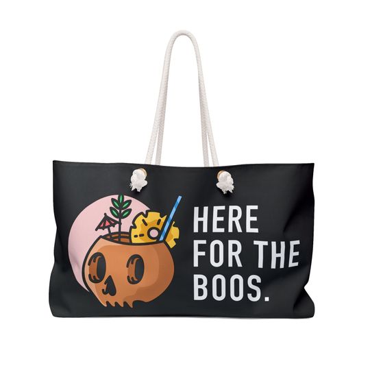 Discover Halloween Here For The Boos Weekender Bag