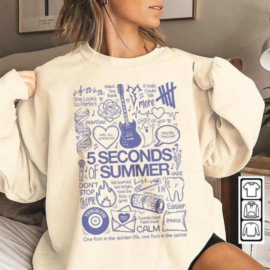 Discover 5 Seconds Of Summer The show 2023 Sweatshirt