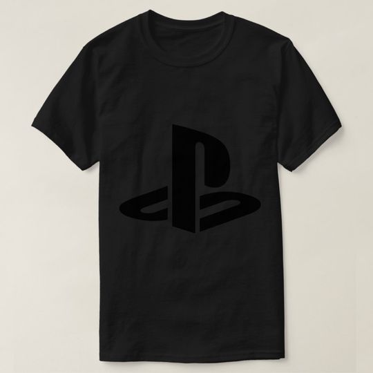 Discover Playstation Sony Logo Funny Sticker T-Shirt