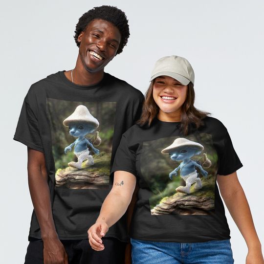 Discover Smurf Cat Meme Funny T-Shirt