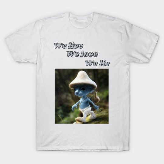 Discover Funny Smurf Cat Meme Shirt for Cat Lovers