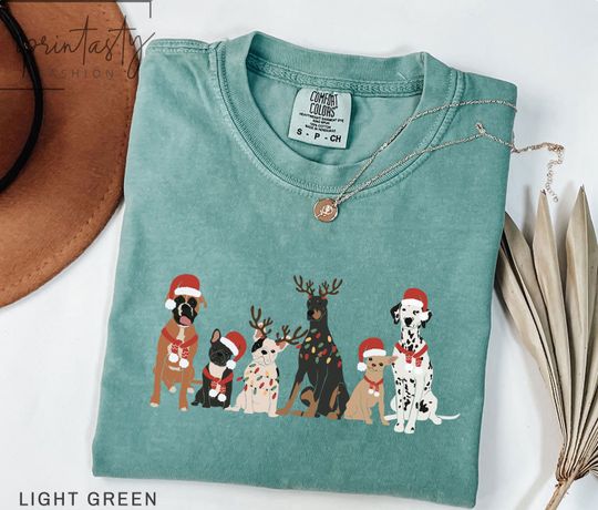 Discover ute Christmas Dogs t-shirt, Christmas dogs t-shirt
