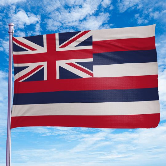 Discover Hawaii State Flag, Anley Fly Breeze, Hawaiian House Flags