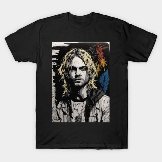 Discover Kurt Cobain Legend Guitarist T-Shirt
