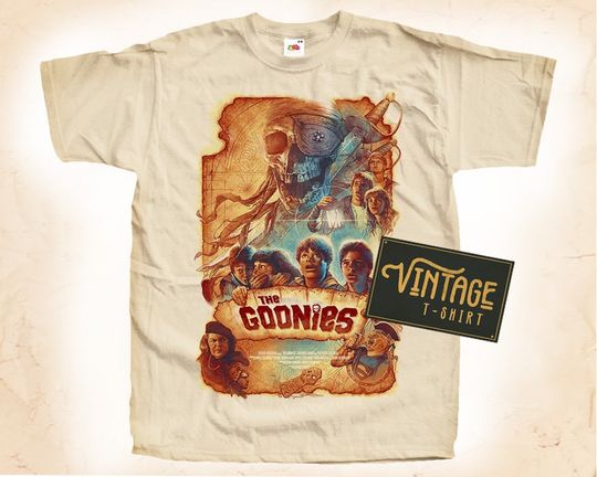Discover The Goonies V1 T shirt Vintage Movie Shirt