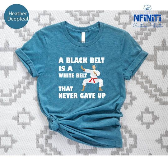 Discover Karate Shirt, Black Belt Shirt, Karate Lover Shirt, White Belt Shirt, Martial Arts Shirt