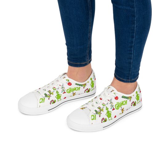 Discover Funny Character Women's Low Top Sneakers