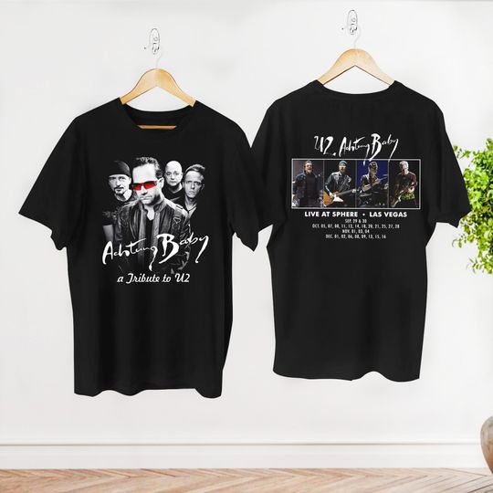 Discover Achtung Baby Live At Sphere U2 Band Shirt, Classic Rock U2 Shirt