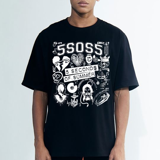 Discover Vintage The Show 2023 Tour 5 Seconds Of Summer Shirt