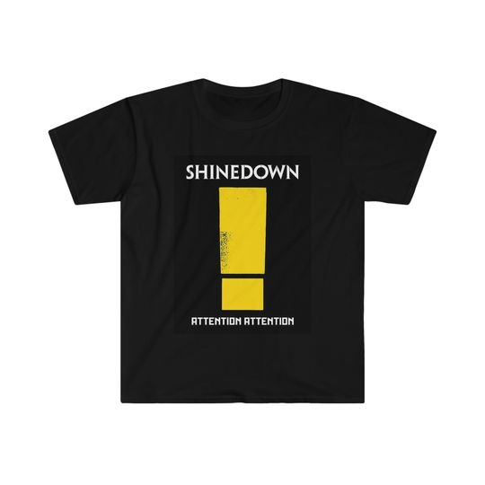 Discover Attention Attention shine down Band T-Shirt