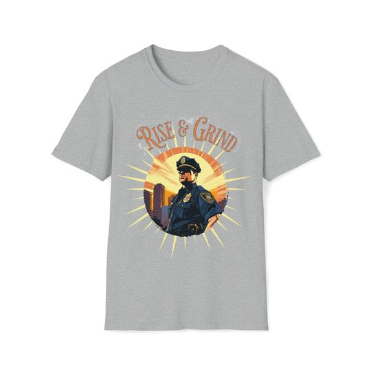Discover Policeman Tshirt Police Men Gildan Soft T-Shirt Fathers Gift