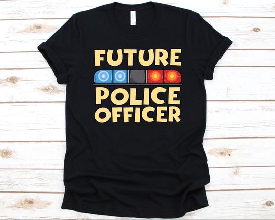 Discover Future Police Officer Shirt, Kids Policeman Shirt
